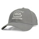 GLOCK キャップ 帽子 ロークラウン 公式グッズ [ グレー ] グロック LOWCROWN 野球帽 ベースボールキャップ メンズ