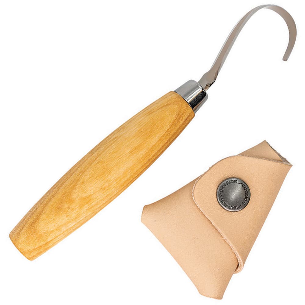 【並行輸入品】MORAKNIV フックナイフ 164 右利き用 レザーシース付属 13385 モーラナイフ 右用 グリー..