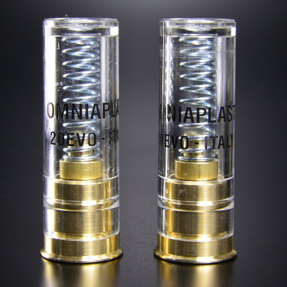 OMNIAPLAST スナップキャップ 20ゲージ 20番 EVO 真鍮 2個 ショットガン 空撃用 空...