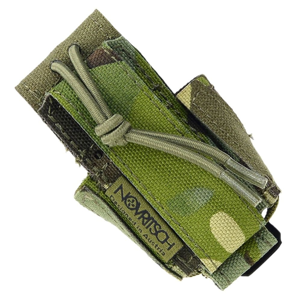 ミリタリーショップ レプマートのNOVRITSCH グレネードポーチ 40mm カート用 サイレントバックル E507 [ マルチカムトロピック ] 手榴弾入れ 手榴弾ケース 手榴弾袋 手榴弾収納ポーチ グレネード入れ 手りゅう弾入れ 手りゅう弾ケース 手りゅう弾ポーチ｜アングル3