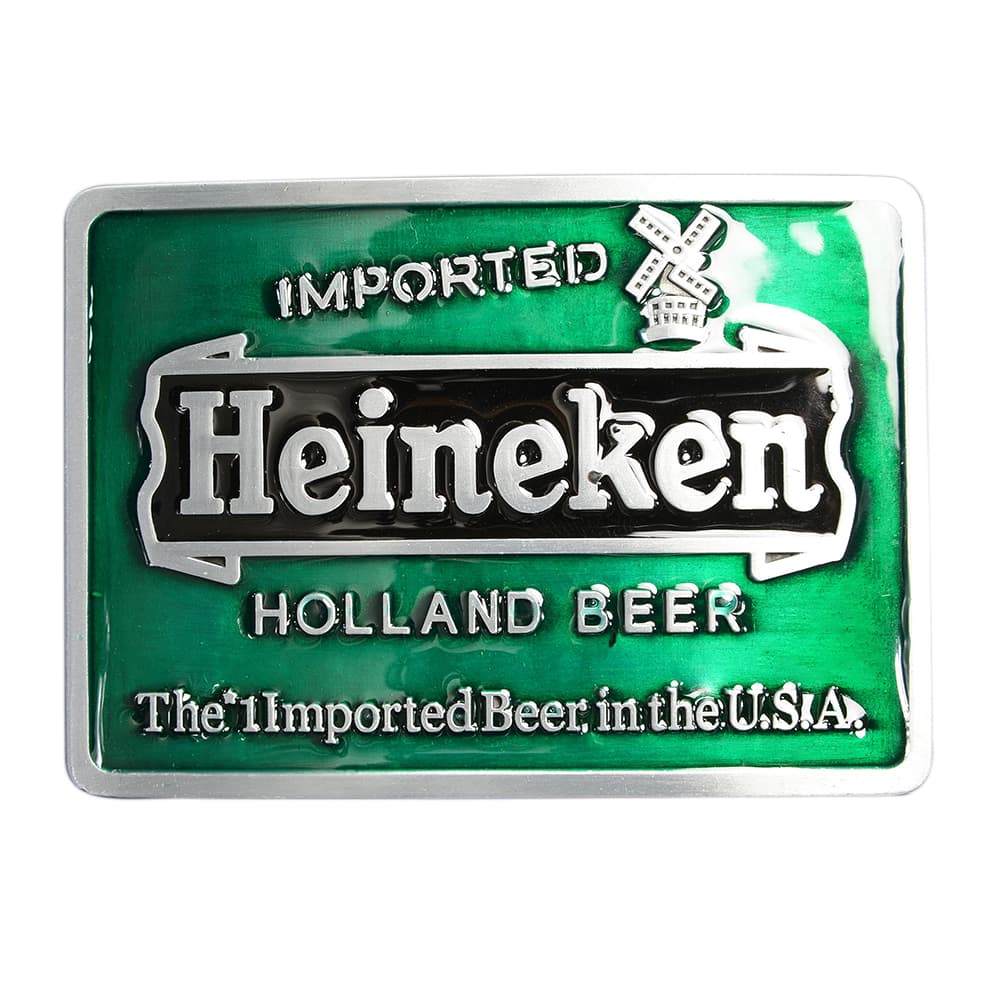 ベルト用バックル ビール お酒オランダの老舗ビールメーカーのロゴをあしらったベルトバックルオランダの老舗ビールブランド「Heineken(ハイネケン)」のロゴがデザインされたバックルです。素材は亜鉛合金製。プレートサイズは6.5×9.5cm程で、幅4cmまでのベルトに対応しています。※製品の仕様、外観はメーカーより予告なく変更されますので、気になる点や、詳細はメールで別途お問合わせください。PC・モニタの環境で色が実物と多少異なる場合があります。布製品などは個体差があり、寸法に誤差が多少ありますので、ご了承くださいませ。バックルの詳細プレートサイズ(縦×横×厚さ)約6.5×9.5×0.4cm対応ベルト幅約4cmまで重量約82g衣類の採寸方法について[2080][d01331214122712382080] ベルト用バックル ビール お酒 バー 交換用バックル 交換用ベルトバックル メンズ ファッション 小物ミリタリーファッション ＞ 服飾品 ＞ ベルト・バックル ＞ ベルトバックル ＞ 企業モノ[ベルト用バックル]ミリタリーファッション [服飾品/ベルト・バックル/ベルトバックル/企業モノ]【ベルトバックル Heineken ハイネケン 6.5×9.5 亜鉛合金製】オランダの老舗ビールブランド「Heineken(ハイネケン)」のロゴがデザインされたバックルです。素材は亜鉛合金製。プレートサイズは6.5×9.5cm程で、幅4cmまでのベルトに対応しています。ミリタリーファッション ＞ 服飾品 ＞ ベルト・バックル ＞ ベルトバックル ＞ 企業モノベルトバックル JACK DANIELS ボトルデザイン Old No.7ベルトバックル CASE ロゴ CA934ベルトバックル EMT アメリカ救急救命士 ベルトバックル I LOVE COUNTRY MUSIC希望の方は、注文時に必ず、「メール便」を選択してください。このバナーのある商品は、注文時選択した場合のみ、送料250円(税込)で発送可能※マーク無し商品と同梱の場合770円(税込)※保証無しのメール便、または定形外郵便で発送（発送方法は選べません）支払い方法に代金引換はお選びいただけません。入金確認後、1週間以内の発送となります。「あす楽」及び「配達指定日」の対応できません。→→→詳しくはこちらを必ずご確認ください。&nbsp;