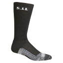 5.11タクティカル ソックス Level1 9インチ 59048 [ ブラック ] レギュラーシックネス 靴下|5.11Tactical 511