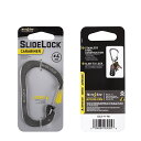 NITEIZE スライドロック付 カラビナ シルバー / 4 ナイトアイズ SLIDELOCK ステンレスカラビナ Carabiner キーホルダー カラビナキーホルダー カラビナキーリング カラビナキーチェーン