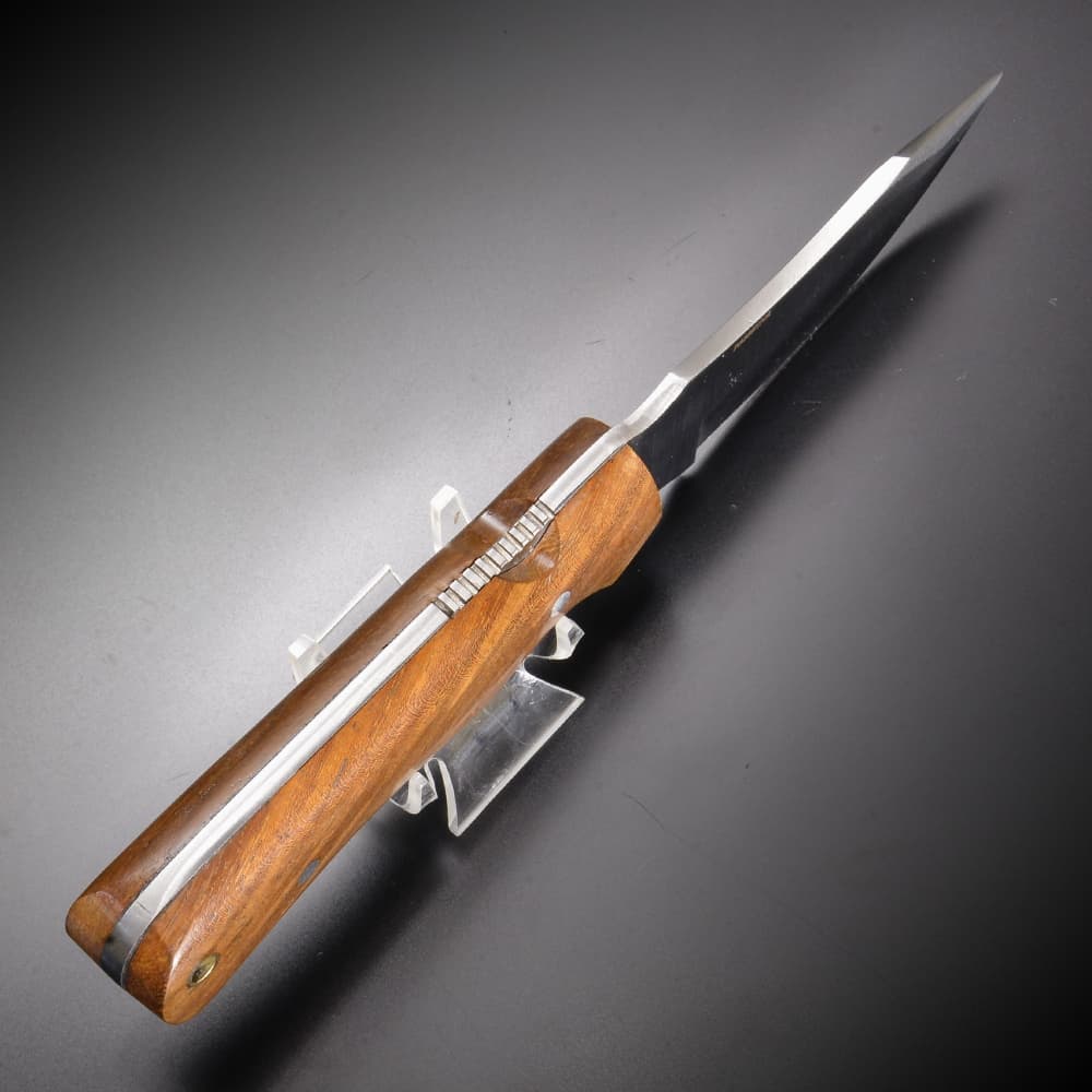 ハンティングナイフ CHIEF ウォールナット 直刃 チーフ 木製ハンドル ウッドハンドル CHIPAWAY CUTLERY チップアウェイカトラリー ハンターナイフ 狩猟 解体用 スキニングナイフ サバイバルナイフ シースナイフ ハンティング用ナイフ 狩猟ナイフ 狩猟用ナイフ ジビエナイフ通販格安セール情報　楽天　通販