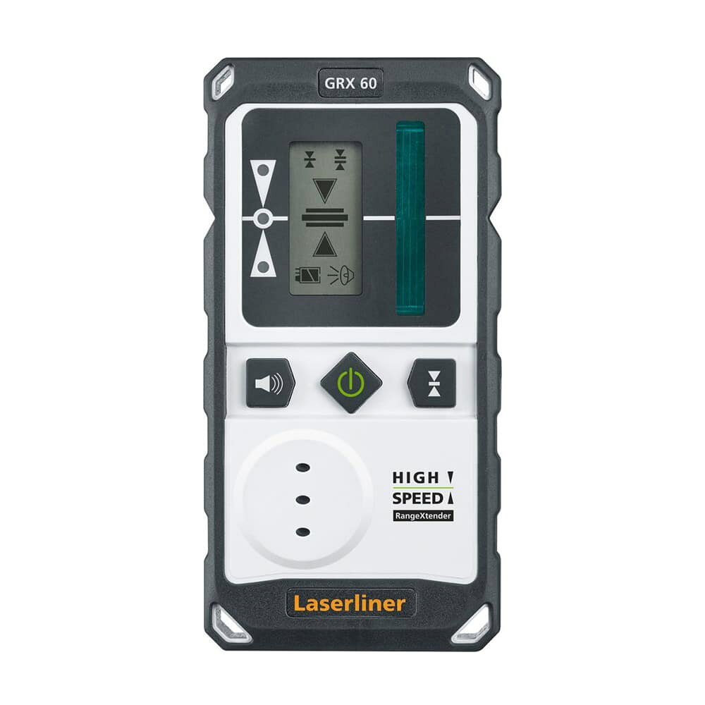 ウマレックス レーザーライナー RangeXtender最大60mでレーザーラインを検出する受光器ワルサー社をグループに持つ、UMAREX（ウマレックス）の建築向け小型機器を開発する、LASERLINER（レーザーライナー）ブランド。レーザー墨出し器と併用することで近距離から遠距離まで迅速な位置合わせ作業を可能にするレーザー受光器、RangeXtender G 60（レンジエクステンダー G60）。基準位置への設置や高周波で点滅するGRX-READY対応レーザーラインを検出し、近距離から長距離まで位置合わせをサポートします。受光距離は最大60m。明るい屋外や長距離など、レーザーラインを目視しにくい環境でも検出しやすい設計です。本体上部にはマグネットを内蔵しており、金属面へ直接固定可能。付属のユニバーサルホルダーを使用すれば、測量スタッフにも取り付けられます。電源には単4形乾電池4本を使用し、連続使用時間は約80時間です。この商品はメーカー直送品のため、代金引き換えができません。※製品の仕様、外観はメーカーより予告なく変更されますので、気になる点や、詳細はメールで別途お問合わせください。PC・モニタの環境で色が実物と多少異なる場合があります。布製品などは個体差があり、寸法に誤差が多少ありますので、ご了承くださいませ。※こちらの商品はお取り寄せ商品になります。メーカーに在庫確認後、ご連絡差し上げますのでご注意ください。またご注文前に下記を必ずご確認ください。・支払方法で代金引換を承る事はできませんので代金引換以外のお支払方法をご選択ください。・お客様都合による返品交換・商品手配後のキャンセルはできませんのでご了承下さい。レーザー受光器の詳細適合Laserliner （レーザーライナー） PowerPlane-Laser 3G Multi 18V （パワープレーンレーザー3Gマルチ18V）サイズ約7.5cm × 15cm × 2cm電源単4形乾電池×4本UMAREX(ウマレックス)は、1972年にドイツ アルンスベルクに設立された会社で、実銃やエアガンやナイフの他に数々の計測機器も取り扱っています。特に海外での実銃ブランドの商標をトイガン用に所有しており、ワルサーやH&K、S&Wなどのトイガンを多数販売しています。[UMAREX/ウマレックス]UMAREXの商品一覧[2851][d01311355285100000000][00UMX] レプマート repmart 激安通販 激安販売狩猟・アウトドア ＞ 精密機器 ＞ その他計測用品取り扱いブランド ＞ 《ア》行 ＞ 《ウ》で始まるブランド ＞ UMAREX新着アイテム ＞ 新着アイテム 2026年 ＞ 10月 新入荷[ウマレックス]狩猟 アウトドア [精密機器/その他計測用品]【UMAREX Laserliner レーザー受光器 レンジエクステンダーG60】ワルサー社をグループに持つ、UMAREX（ウマレックス）の建築向け小型機器を開発する、LASERLINER（レーザーライナー）ブランド。レーザー墨出し器と併用することで近距離から遠距離まで迅速な位置合わせ作業を可能にするレーザー受光器、RangeXtender G 60（レンジエクステンダー G60）。基準位置への設置や高周波で点滅するGRX-READY対応レーザーラインを検出し、近距離から長距離まで位置合わせをサポートします。受光距離は最大60m。明るい屋外や長距離など、レーザーラインを目視しにくい環境でも検出しやすい設計です。本体上部にはマグネットを内蔵しており、金属面へ直接固定可能。付属のユニバーサルホルダーを使用すれば、測量スタッフにも取り付けられます。電源には単4形乾電池4本を使用し、連続使用時間は約80時間です。この商品はメーカー直送品のため、代金引き換えができません。狩猟・アウトドア ＞ 精密機器 ＞ その他計測用品取り扱いブランド ＞ 《ア》行 ＞ 《ウ》で始まるブランド ＞ UMAREX新着アイテム ＞ 新着アイテム 2026年 ＞ 10月 新入荷&nbsp;