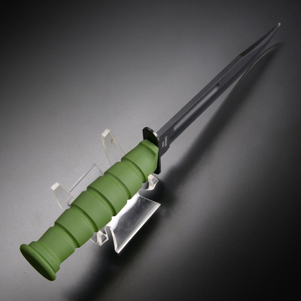 アウトドア用 ミニナイフ 3CR13鋼 ラバーハンドル [ グリーン ] 登山 魚釣り フィッシングナイフ キャンプナイフ アウトドアナイフ ハンティングナイフ 狩猟 サバイバルナイフ シースナイフ 刃物 渓流ナイフ通販格安セール情報　楽天　通販