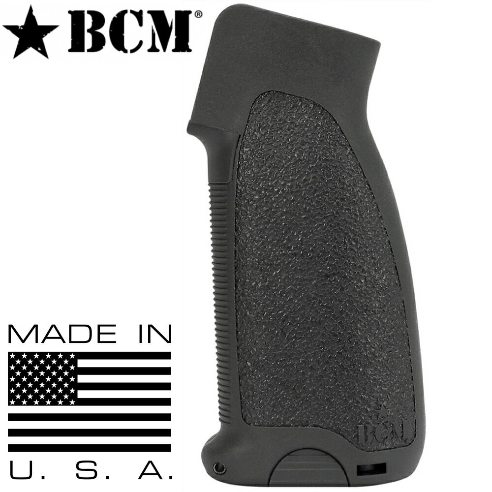 BCM ガンファイターグリップ GUNFIGHTER Mod.0 M4/M16/AR15系対応  米国製 Bravo Company Manufacturing ブラボーカンパニーMFG アメリカ製 Made in USA ピストルグリップ カスタムパーツ カスタムグリップ ライフルグリップ 自動小銃グリップ 銃把 握把