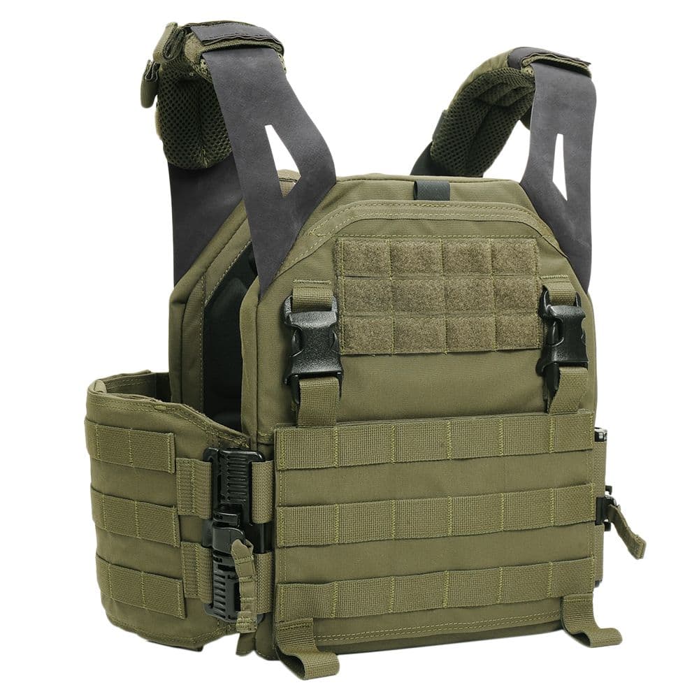 WARRIOR ASSAULT SYSTEMS プレートキャリア LPC V1 [ レンジャーグリーン / Mサイズ ] ウォーリアーアサルトシステムズ W-EO-LPC-V1 MOLLE ベスト アーマー サバゲー プレキャリ プレートキャリアー 防弾プレートキャリア(3)