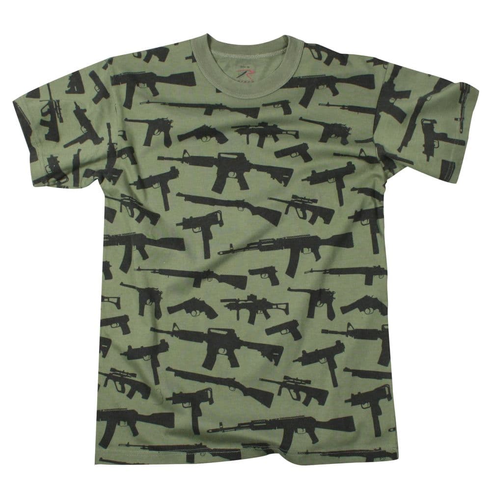 Rothco ȾµT����� Vintage Guns ���åȥ�/�ݥꥨ���ƥ뺮�� �ƴ��� 66360 [ S������ / ���꡼�֥ɥ�� ] T����� BDU A...