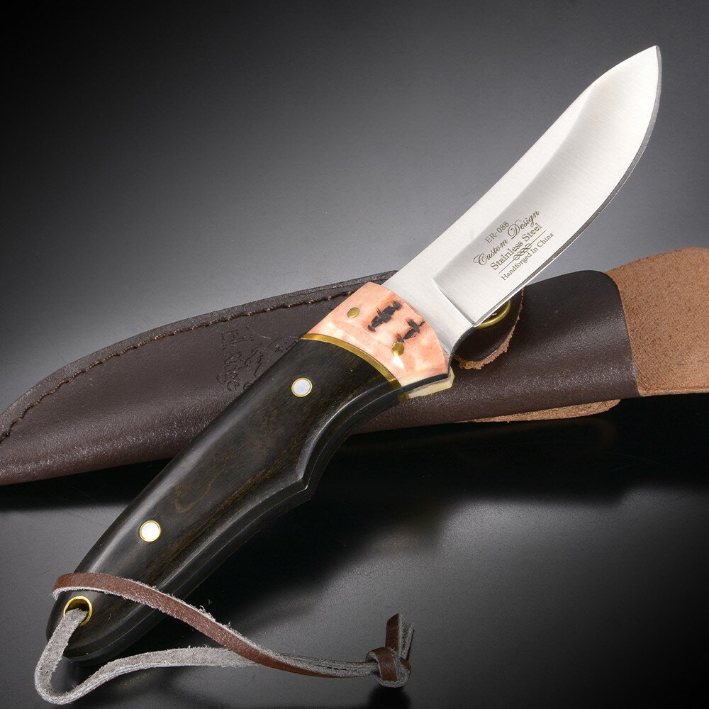 Elk Ridge アウトドアナイフ ER-088 フィンガーグルーブ マスターカトラリー エルクリッジ 登山 魚釣り フィッシングナイフ キャンプナイフ 狩猟 サバイバルナイフ シースナイフ 刃物 通販 販売 渓流ナイフ通販格安セール情報　楽天　通販