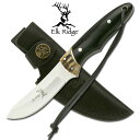 Elk Ridge アウトドアナイフ ER-088 フィンガーグルーブ マスターカトラリー エルクリッジ 登山 魚釣り フィッシングナイフ キャンプナイフ 狩猟 サバイバルナイフ シースナイフ 刃物 通販 販売 渓流ナイフ(4)
