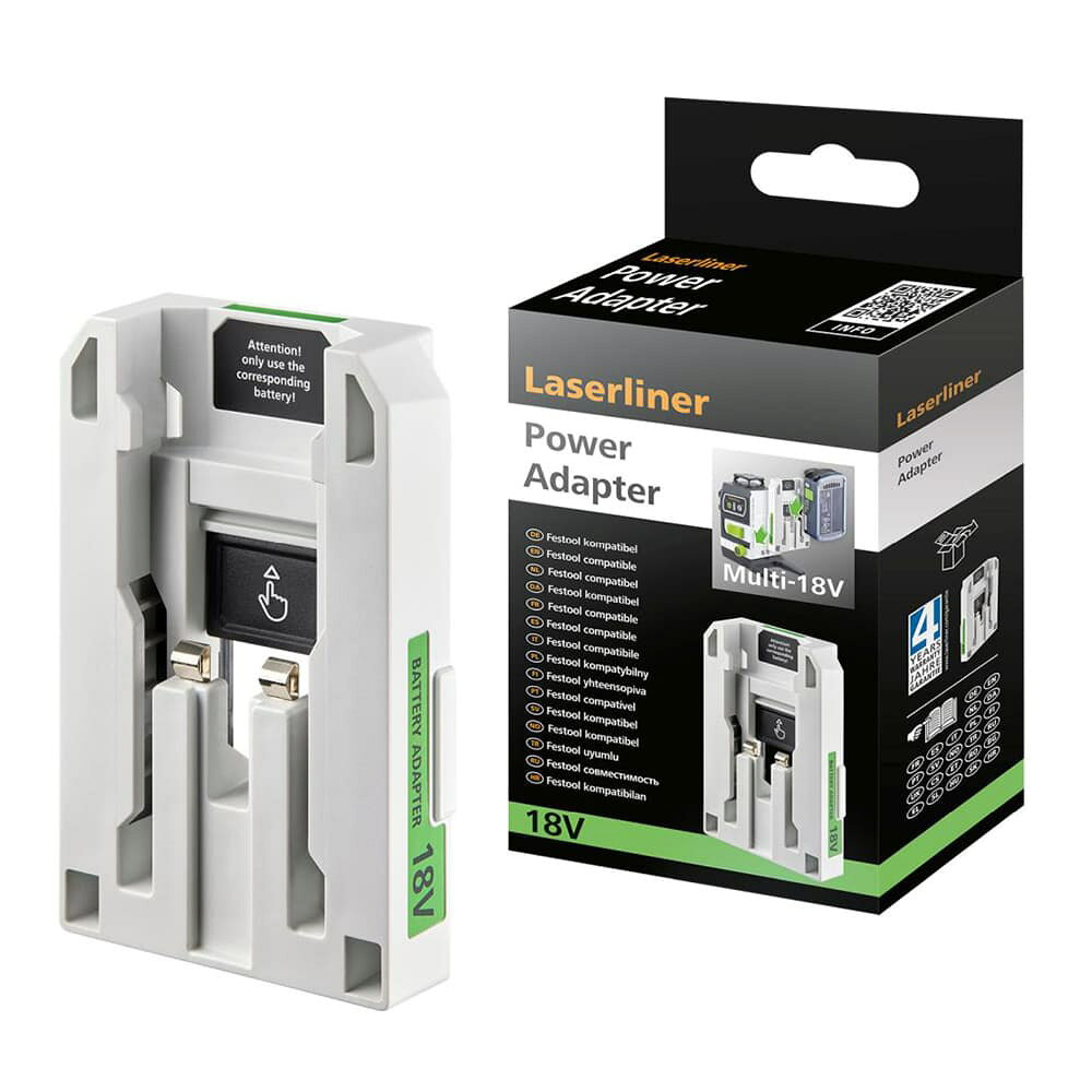 UMAREX Laserliner バッテリーアダプタ フェスツール電池用 パワープレーンレーザー対応