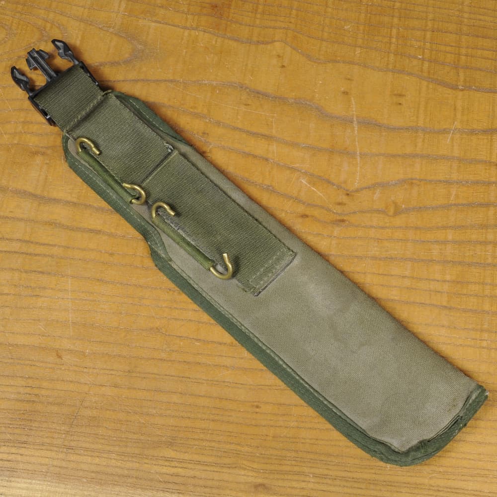 イギリス軍放出品 バヨネットフロッグ SA80用銃剣対応 PLCE装備 オリーブグリーン ...