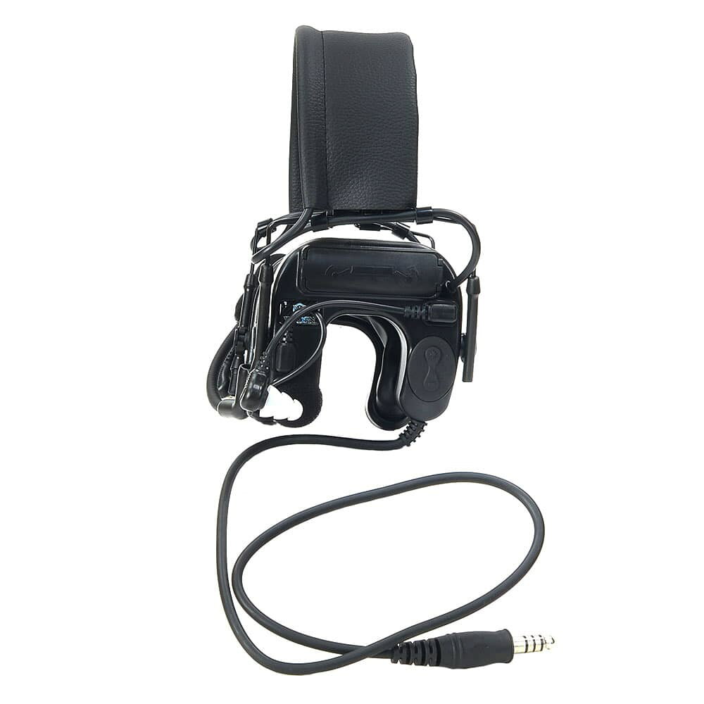 WADSN タクティカルヘッドセット Z038 COMTAC IV [ ブラック ] Z-TAC マイク付き ...