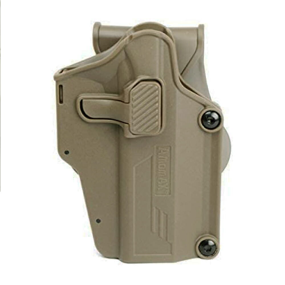 AMOMAX ホルスター Per-Fit パーフィット 右用 ポリマー製 AM-UH [ フラットダークアース ] アモマックス 右手用 パドル ユニバーサル ..