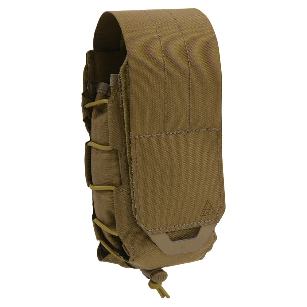 DIRECT ACTION ライフルマグポーチ AK/AR対応 TACリロード・ポーチ 3本収納 [ コヨーテブラウン ] ダイレクトアクション TAC RELOAD POUCH RIFLE リロードポーチ マガジンケース ライフルマガジン ベルトループ MOLLE サバゲ— サバゲ—装備 マガジンポーチ