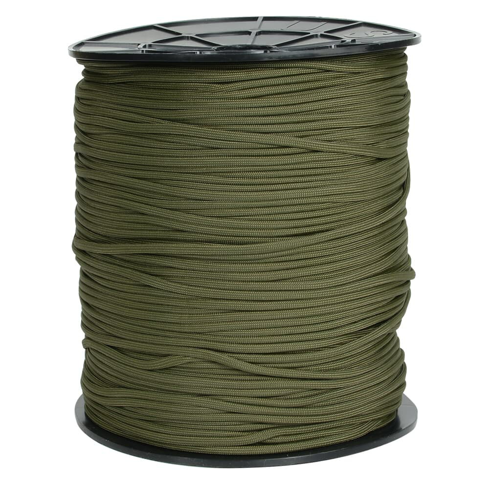 ATWOOD ROPE 550パラコード タイプ3 オリーブドラブ [ 305m ] アトウッドロープ ARM Olive Drab カーキ 商用 ロープ パラシュートコード 綱 靴紐 靴ひも シューレース 防災 550コード ナイロンコード 紐 ひも