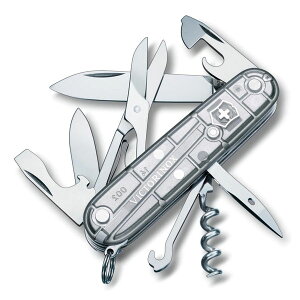 VICTORINOX アーミーナイフ クライマー [ シルバーテック ] ビクトリノックス Climber ツールナイフ マルチツール 十徳ナイフ キャンピングナイフ 万能ナイフ ミリタリー アウトドア 防災 軍用ナイフ 万能ツール