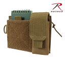 Rothco アドミンポーチ 51006 小物入れ コヨーテタン ベルトポーチ ADMINISTRATIVE POUCH ユーティリティーポーチ ユーティリティ ポーチ