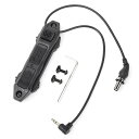 WADSN リモートスイッチ TAPS デュアルファンクション Surefire対応/3.5mmプラグ 20mmレール/M-Lok対応 WD07073 [ ブラ...