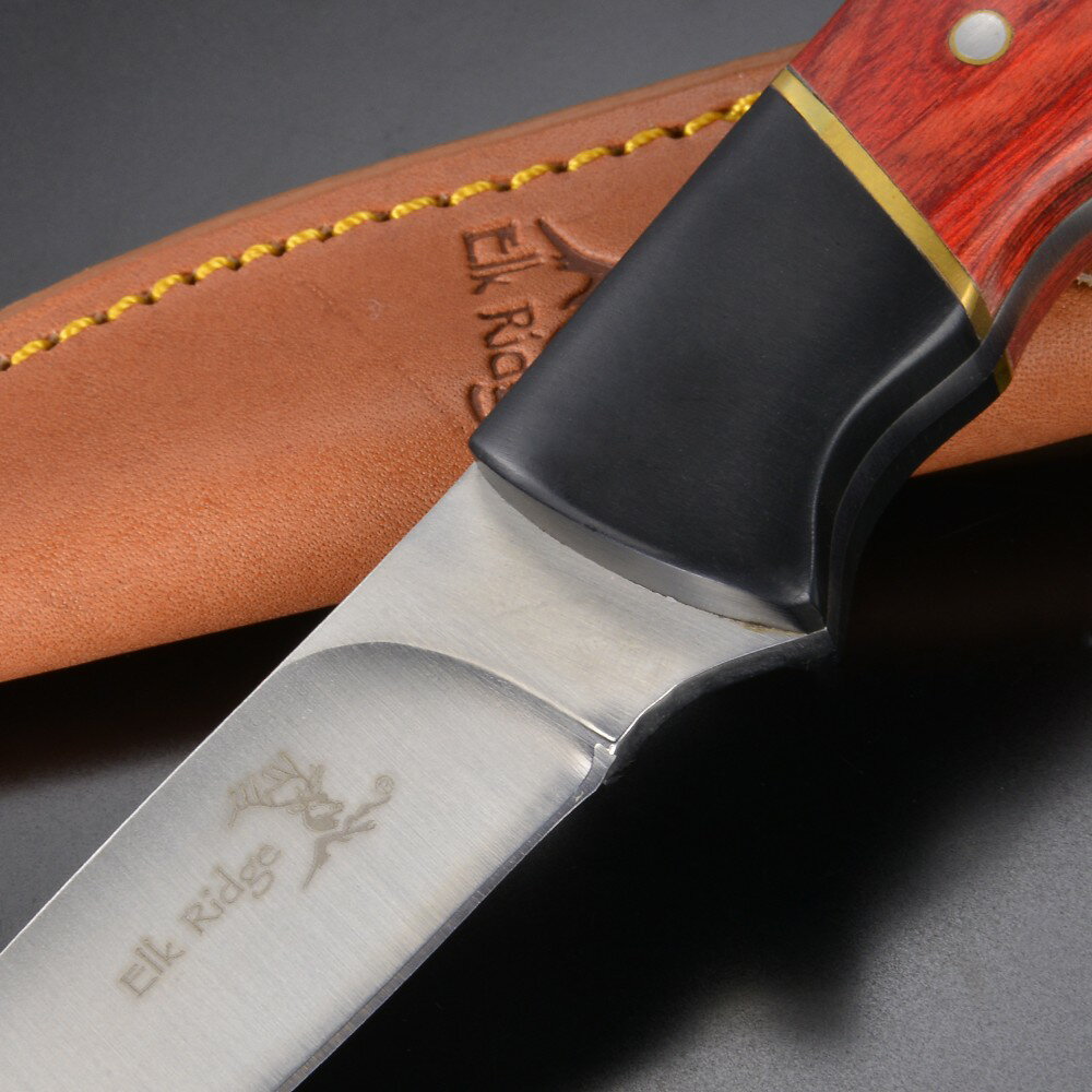 Elk Ridge アウトドアナイフ ER-029 パッカーウッドハンドル マスターカトラリー エルクリッジ 登山 魚釣り フィッシングナイフ キャンプナイフ 狩猟 サバイバルナイフ シースナイフ 刃物 渓流ナイフ通販格安セール情報 楽天 通販