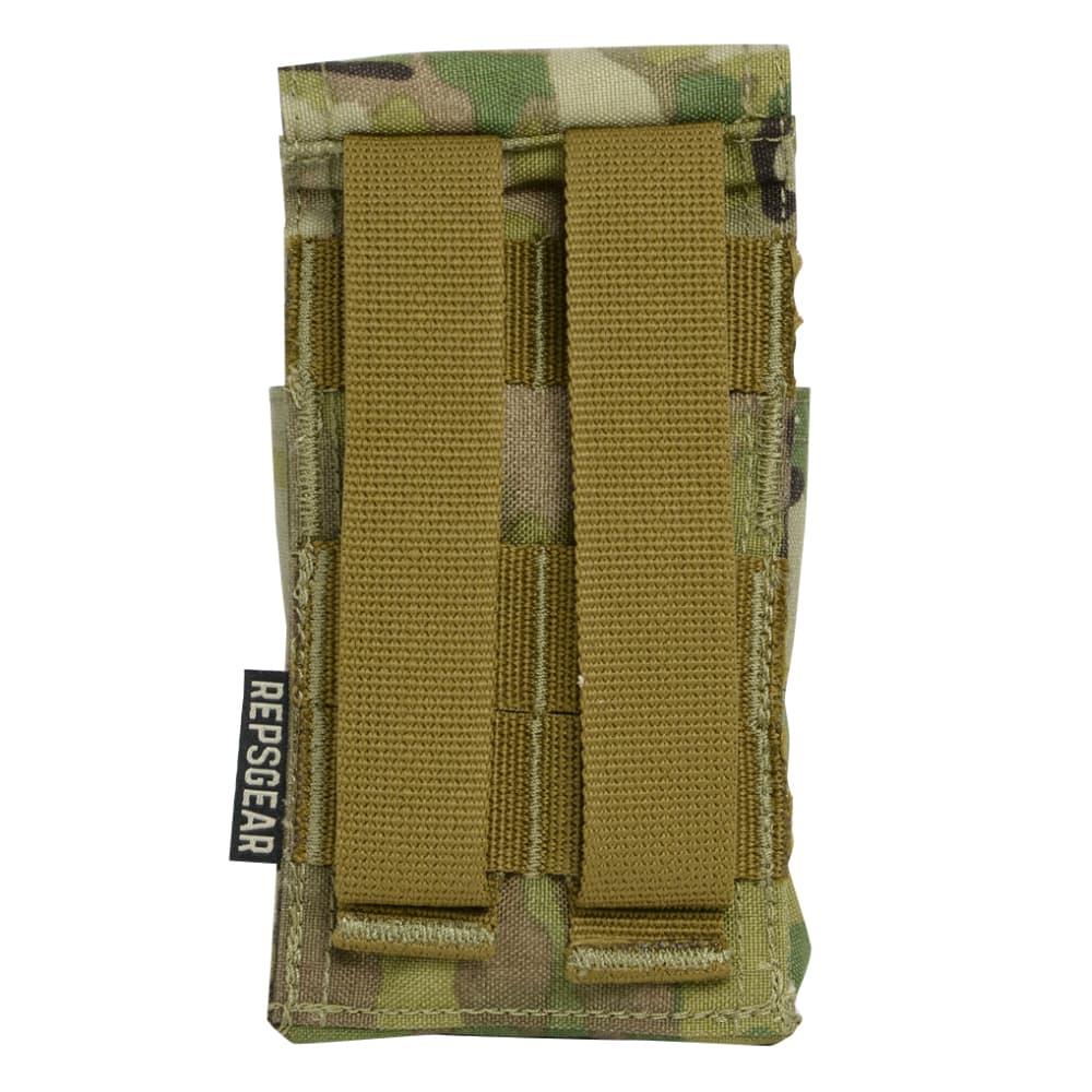 REPSGEAR スモークグレネードポーチ MOLLE対応 PTP018 [ マルチカム ] 手榴弾ポー...