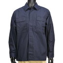 5.11タクティカル TDUシャツ 長袖 リップストップ 72002 ダークネイビー / Mサイズ 511 5.11Tactical ミリタリーシャツ 長袖シャツ ロングTシャツ アーミーシャツ アサルトシャツ 軍服 戦闘服 BDU