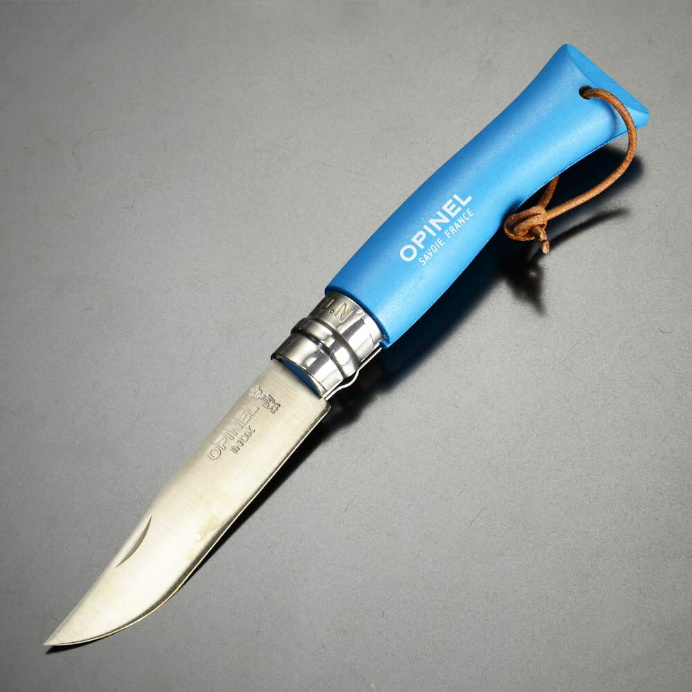 OPINEL 折りたたみナイフ No8 カラーハンドル [ ブルー ] オピネル 折り畳みナイフ...