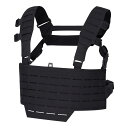 DIRECT ACTION チェストリグ WARWICK SLICK 薄型 軽量 MOLLE対応 ブラック ダイレクトアクション ワーウィック スリック CHEST RIG CR-WRWS-CD5 軍装備 サバゲー装備 ハーネス装備 ハーネスギア 実装備 ポーランド製 レーザーカット PALS モジュラー Chest Rig