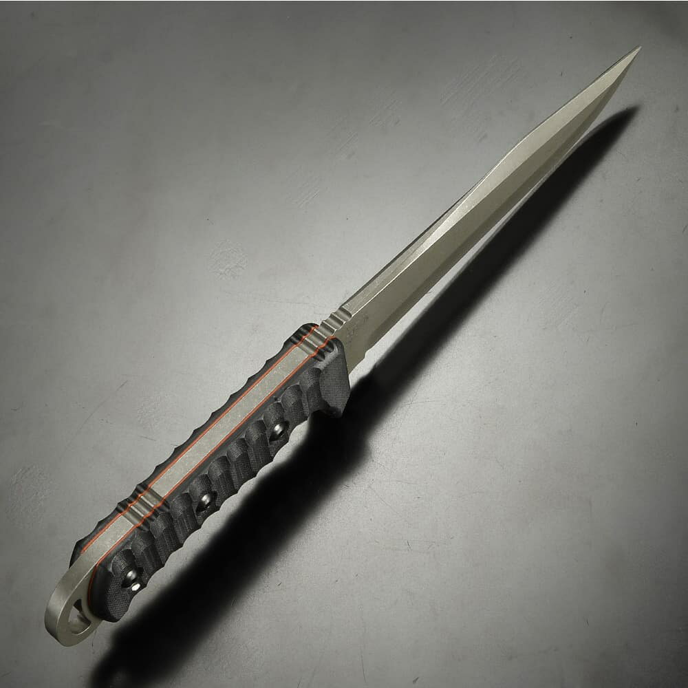 TOPS アウトドアナイフ APACHE DAWN アパッチドーン ロッキーズエディション 直刃 G10ハンドル MOLLEシース付属 APAD-02 刃物 キャンプナイフ 渓流ナイフ 登山 魚釣り フィッシングナイフ ハンティングナイフ 狩猟 サバイバルナイフ シースナイフ 野外 キャンプ 3