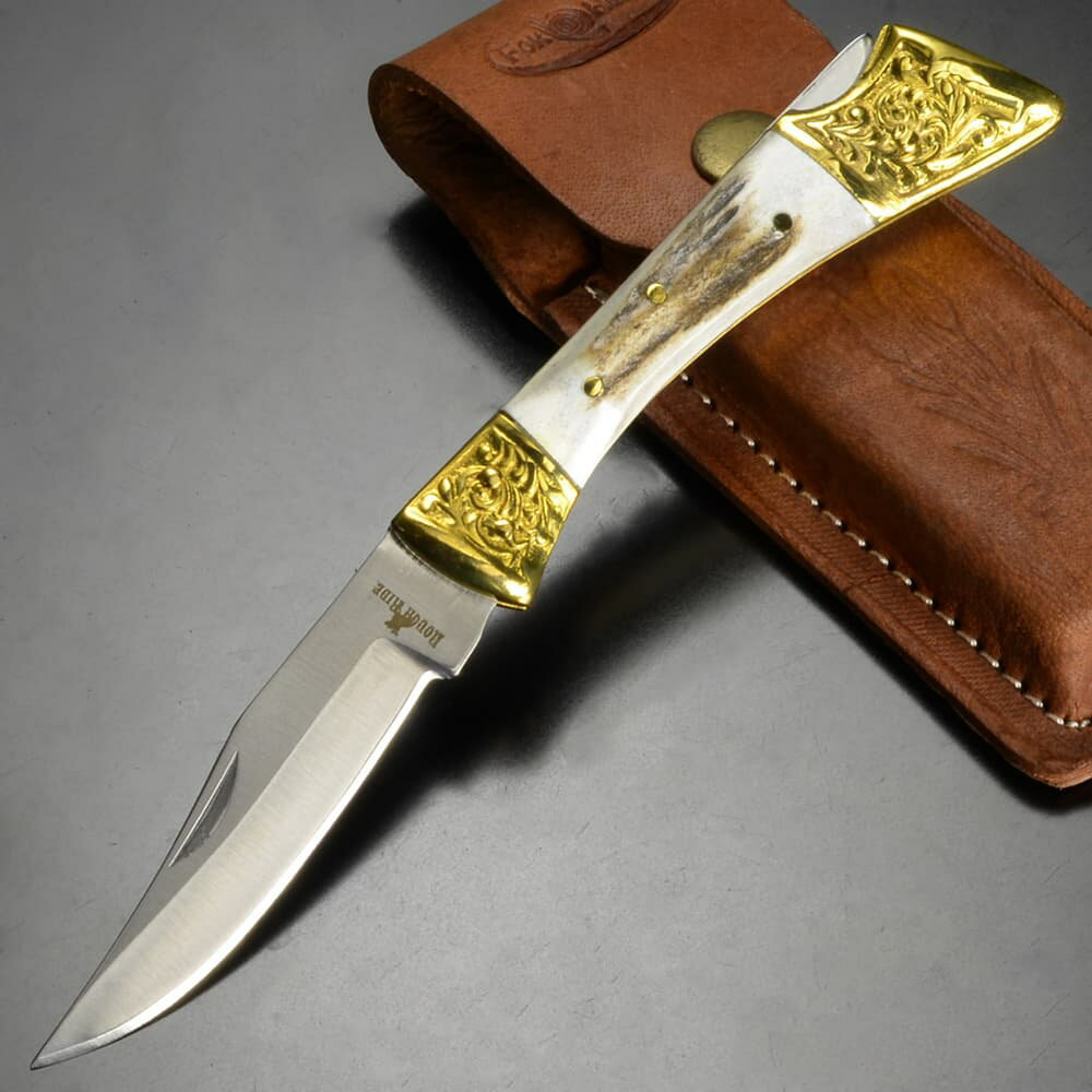 Rough Ryder 折りたたみナイフ Stag Handle ロックバック RR1396 ラフライダー Pocket Knife スタッグ フォールディングナイフ 折り畳みナイフ 折り畳み式ナイフ 折りたたみ式ナイフ フォルダー