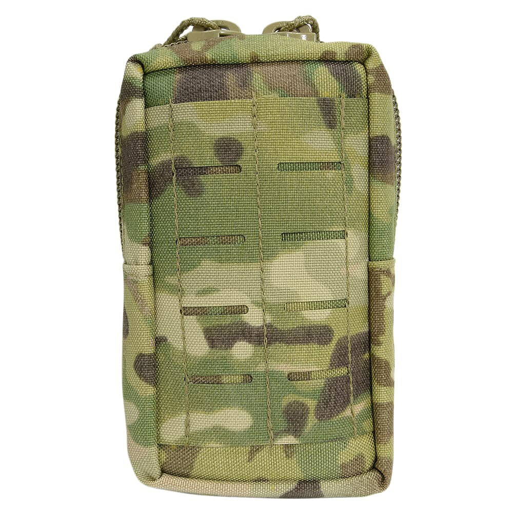 ミリタリーショップ レプマートのHigh Speed Gear ユーティリティーポーチ 小型通信機用 MOLLE対応 [ マルチカム ] pouch ラジオポーチ ミリタリーポーチ 軍用ポーチ サバゲーポーチ 無線ポーチ 無線機ポーチ スマホポーチ ユーティリティポーチ レディオポーチ 汎用ポーチ マルチポーチ ギアポーチ｜アングル3