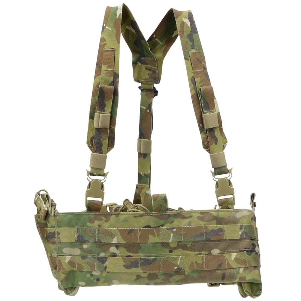 LBT チェストリグ 5.56/7.62mm用マガジンインサート付き MOLLE対応 [ マルチカム ] Chest Rig LONDON BRIDGE TRADING マガジン3本収納 Quick Release Assault Panel