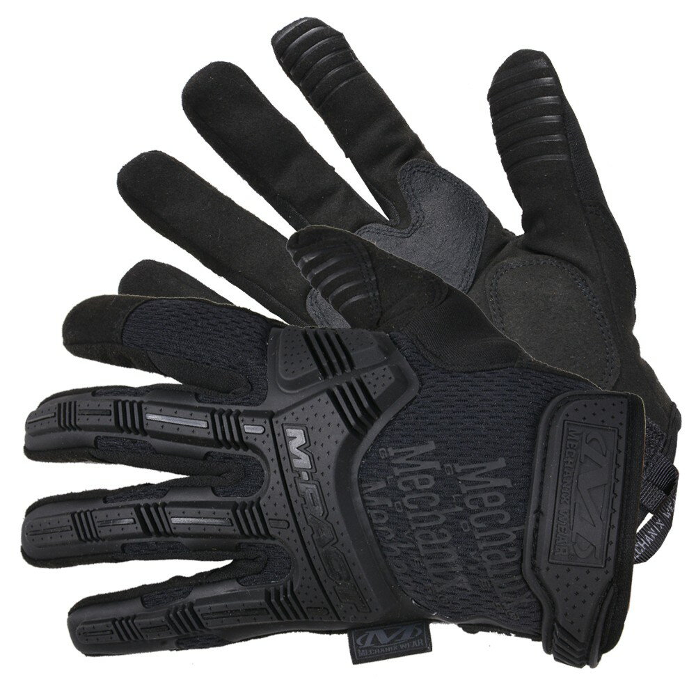 Mechanix Wear タクティカルグローブ M-Pact Glove [ コバートブラック / Lサイズ ] メカニックスウェア ハンティンググローブ ミリタリーグローブ 手袋 軍用手袋 サバゲーグローブ LE装備