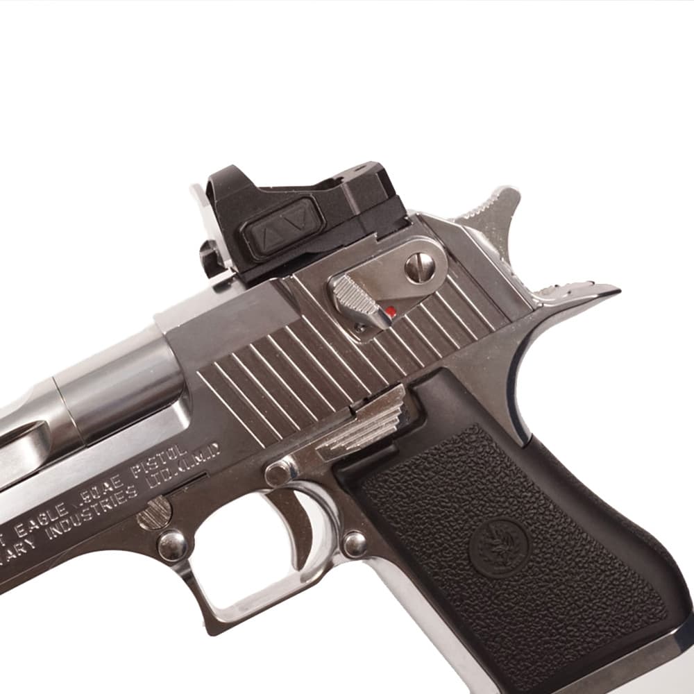 ミリタリーショップ レプマートのDCI GUNS マウントベース V2.0 MRSサイト対応 [ デザートイーグル用 / GBB用 ] ディシーアイ ガンズ MRS ドットサイト ダットサイト 光学照準器 オプティカルサイト オープンドット マウントレールベース スコープレールベース 銃用マウントベース 照準器マウントベース｜アングル2