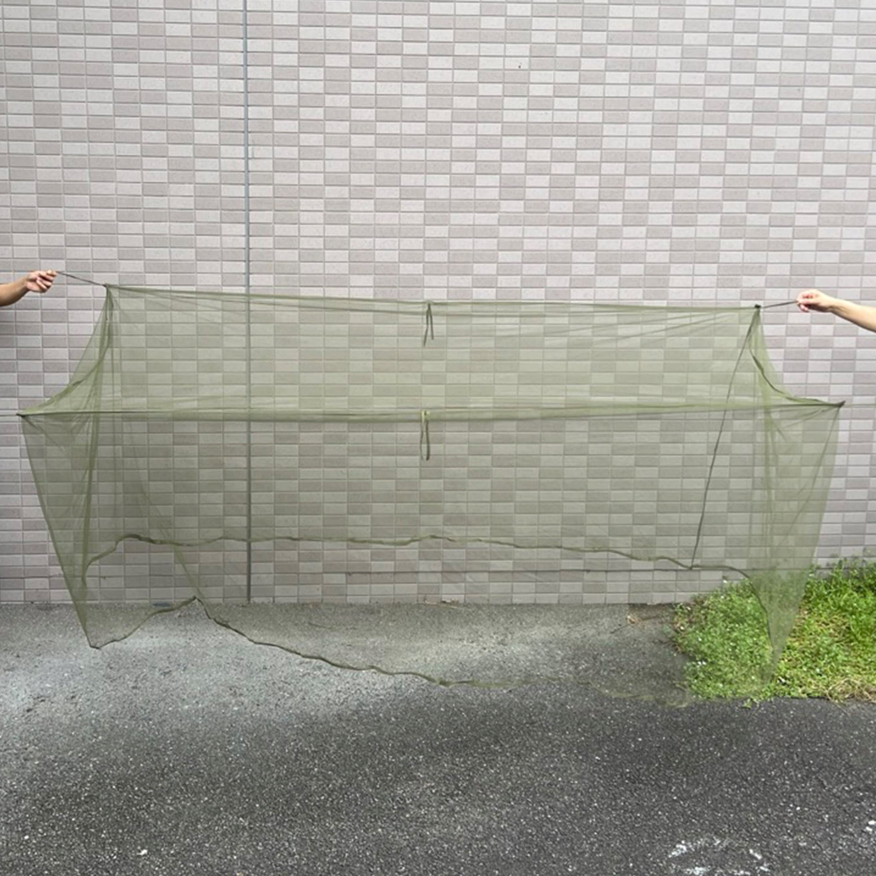 フランス軍放出品 蚊帳 モスキートネット フィールドコット用 ミリタリーサープラス ミリタリーグッズ メッシュテント バグネット テントインナーネット 防虫ネット 虫除けネット 防蚊ネット 付属品 オプション 付帯品 交換部品 パーツ 部品 修理用 取替 取り替え 予備 2