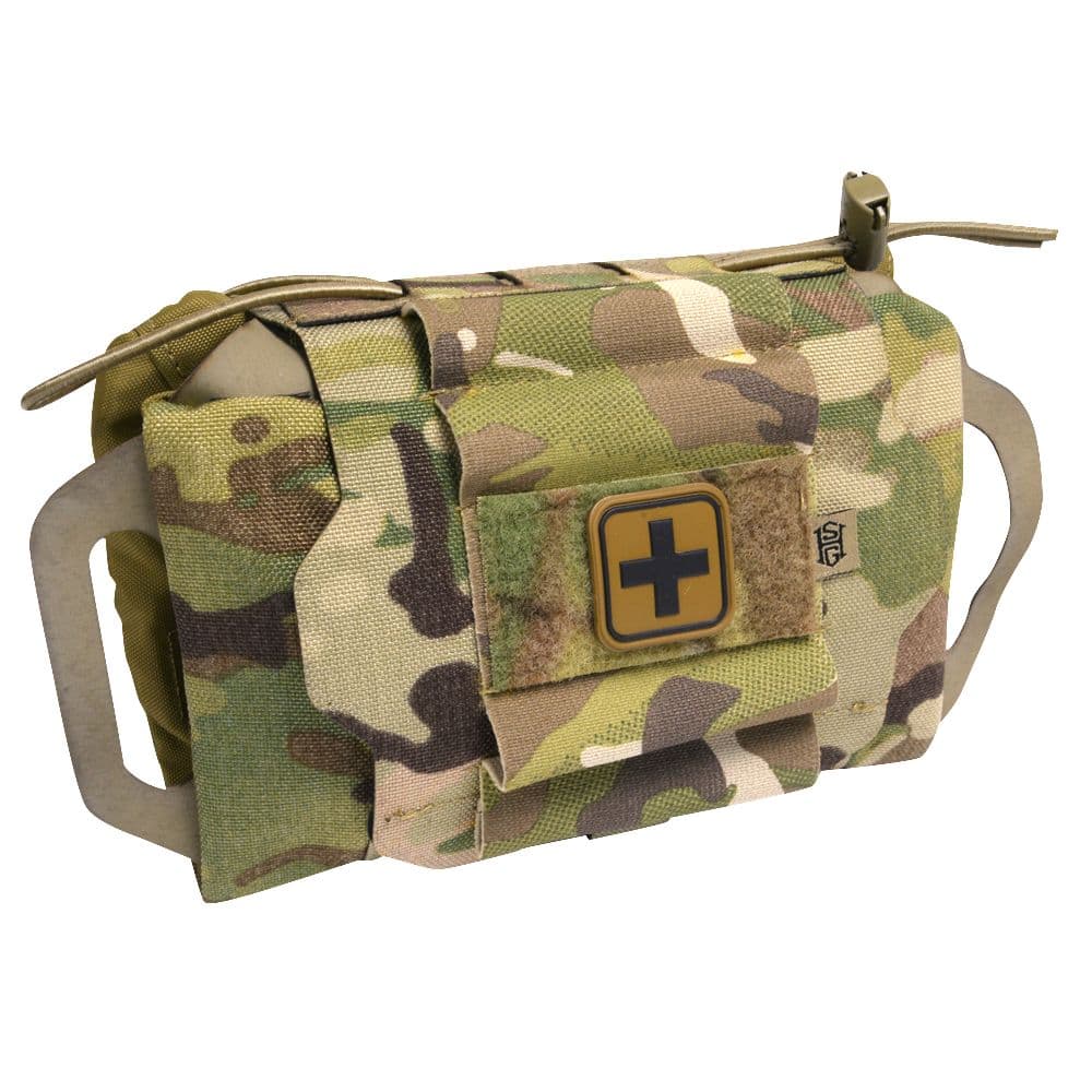 DIRECT ACTION アンダーポーチ SPITFIRE MK II用 ベルクロ&MOLLE対応 [ マルチカム ] ダイレクトアクション Underpouch PC-SPUP-CD5 スピットファイア マーク2用 ドロップダウンポーチ プレートキャリア用パーツ プレキャリパーツ プレートキャリアー 部品 拡張ポーチ