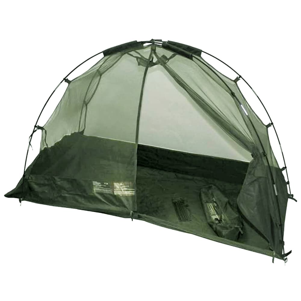 イギリス軍放出品 テント 蚊帳 ペグ&折りたたみ式アルミフレーム付き OD [ 難あり ] 英軍放出品 モスキートネットテント 軍幕 パップテント タープ ターポリン ミリタリーサープラス ミリタリーグッズ ミリタリーテント パップシェルター ポンチョテント ミリタリー幕