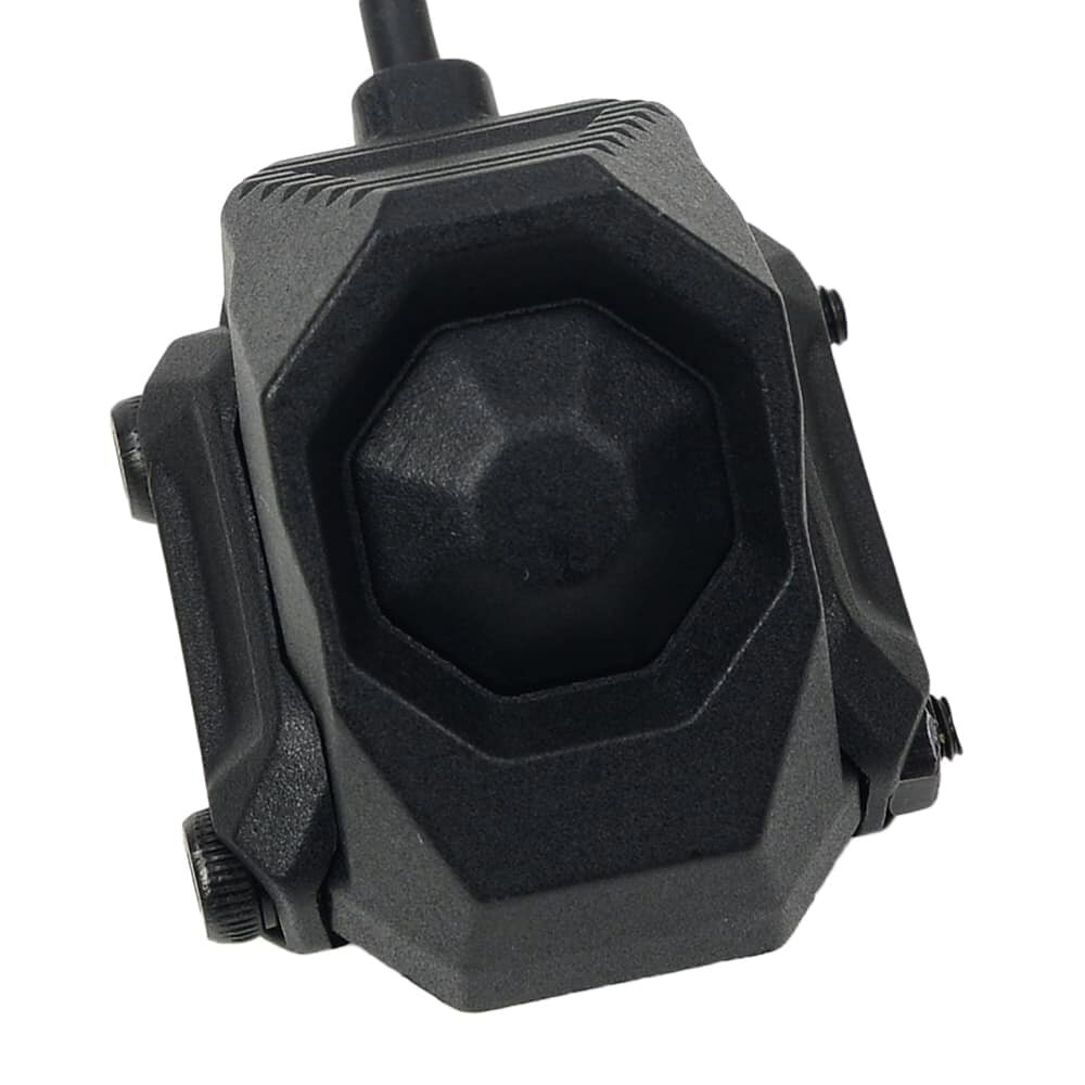 ミリタリーショップ レプマートのWADSN リモートスイッチ SLシングルポートスイッチ 2.5mmジャック WD07080 [ ブラック ] ワズン UNITY AXON 20mmレール ライトスイッチ ウエポンライトスイッチ ウェポンライト ピストルライト けん銃用ライト ハンドガンライト リモートボタン リモコンスイッチ｜アングル3