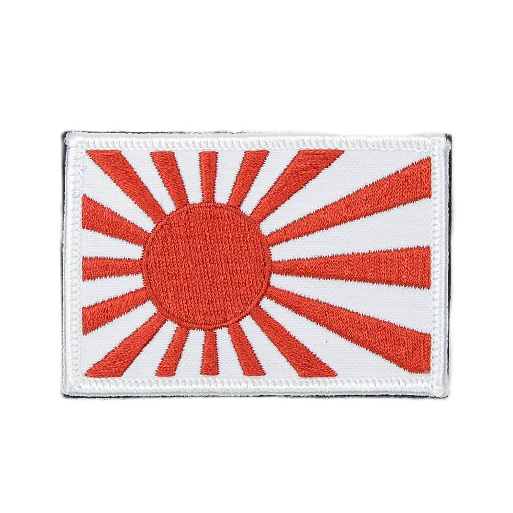 Rakuten - 自衛隊グッズ ミリタリーパッチ 自衛艦旗 両面ベルクロ付き 刺繍 [ 中 / レッド ] ミリタリースタイル ミリタリーファッション アーミー アーミースタイル アーミーファッション ミリタリーデザイン ミリタリーモチーフ ワッペン パッチ エンブレム