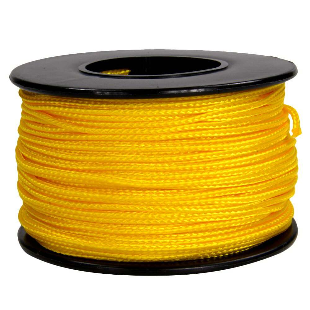 ATWOOD ROPE マイクロコード 1.18mm イエロー [ 125FT ] アトウッドロープ