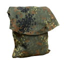 ドイツ軍放出品 テントシート収納バッグ Flecktarn フレクター迷彩 軍幕収納袋 良い パップテント収納 ポーチ 軍幕テント 野営 キャンプ アウトドア ブッシュクラフト ドイツ連邦軍 軍物 軍払い下げ品 ミリタリーサープラス ミリタリーグッズ