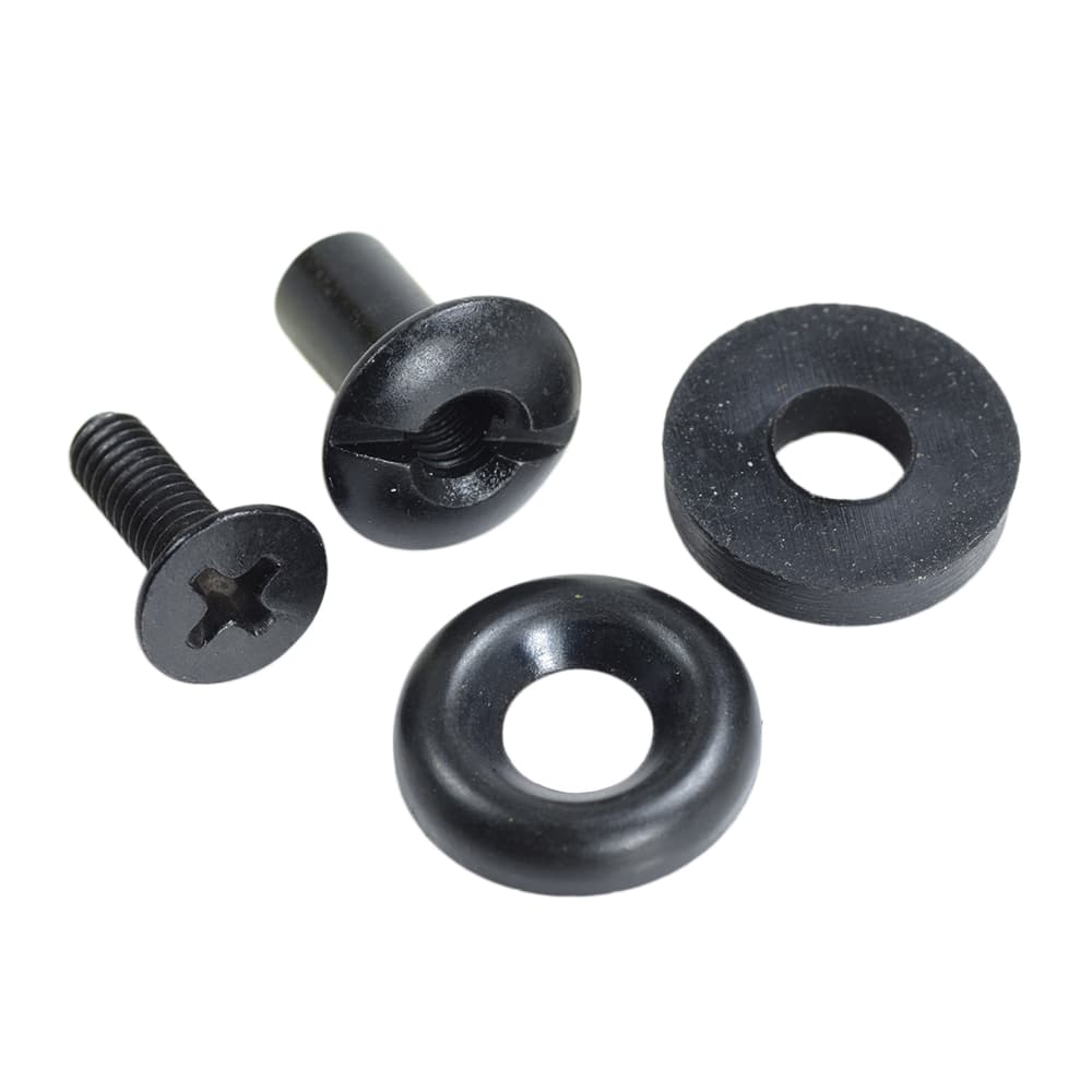 スクリューセット カイデックス用 ホルスターパーツ 留め具 [ ベルトクリップ用 ] 取り付けネジ ラバースペーサー ナイフシース用 ホルスター用 シカゴスクリュー 組ネジ 組ねじ ネジ式金具 シカゴネジ シカゴビス シカゴボルト 組みネジ 軍事 タクティカル アーミー