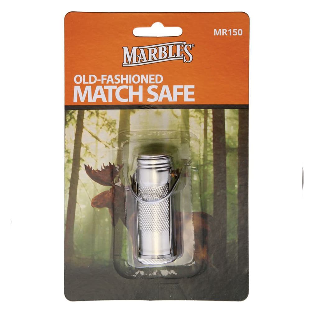 MARBLES マッチセーフ 耐水 ニッケルメッキ 真鍮製 MR150 マーブルス OLD-FASHIONED MATCH SAFE オール..