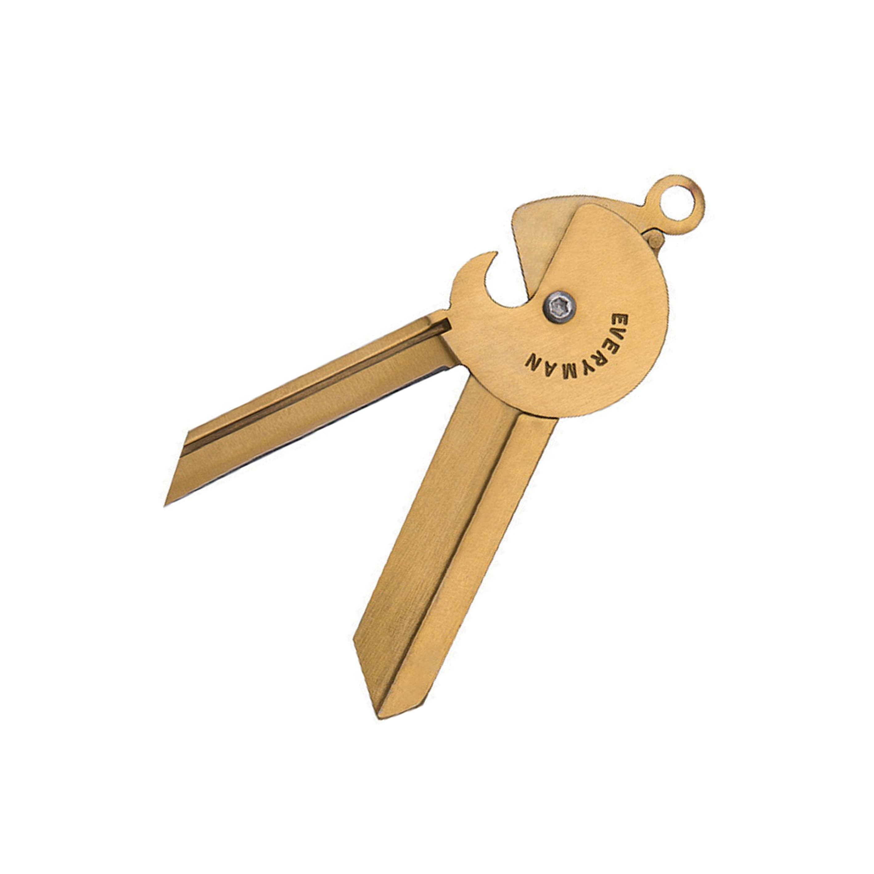 Everyman マルチツール PORTER KEY MULTI TOOL 2.0 小型ナイフ EMPKK [ 真鍮 ] ミニツール エブリデイキャリー 日常携行品 携帯用ツールセット ポケットツール 小型ツール コンパクトツール サバイバルツール 常備ツール 常時携帯ツール 多機能ツール