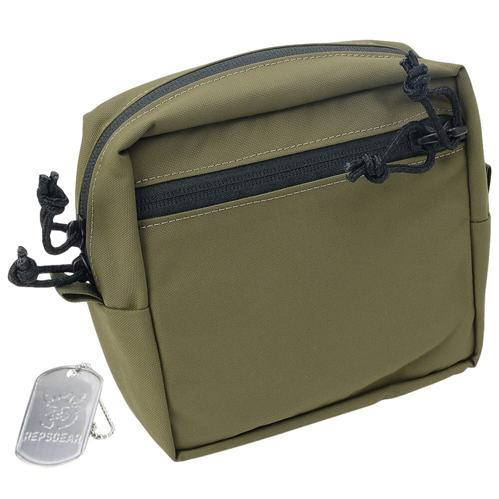 REPSGEAR 中型ユーティリティポーチ GPモデル MOLLE対応 PT-P053 [ レンジャーグリーン ] レプズギア ..