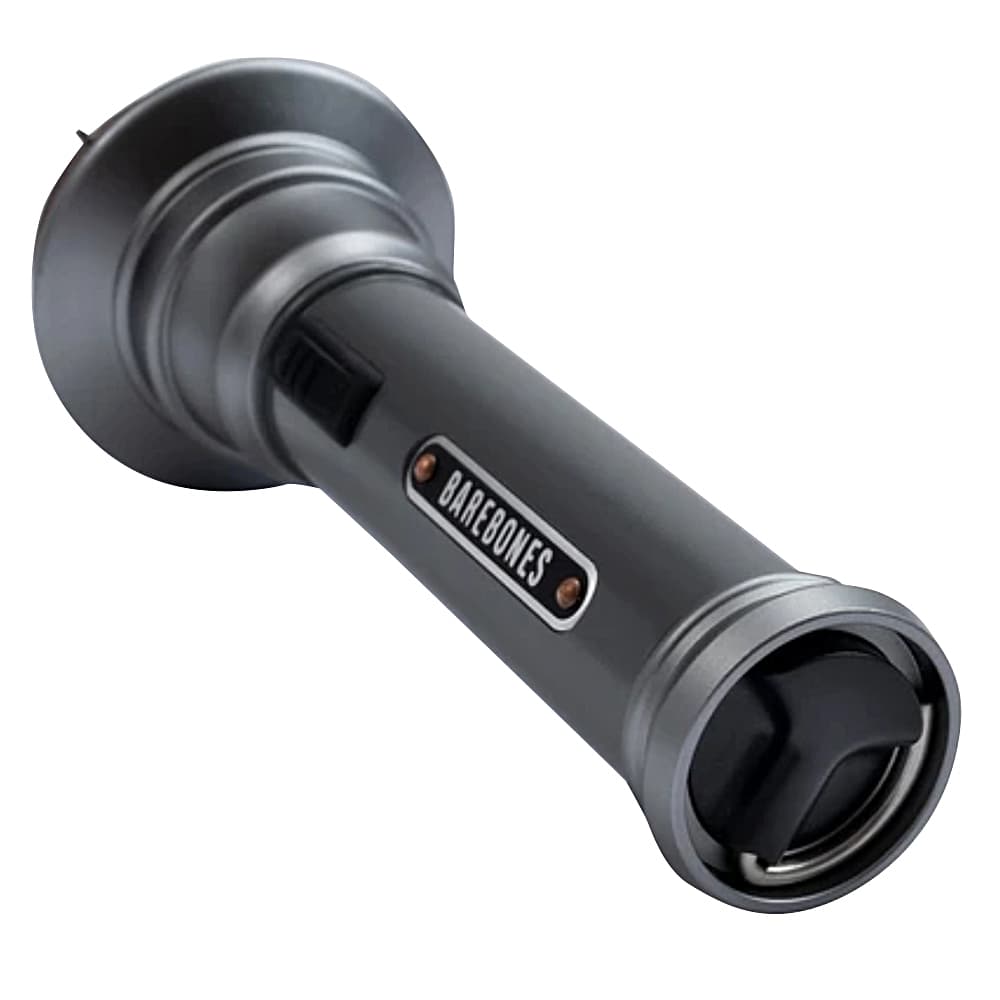 Barebones 懐中電灯 ビンテージ LEDフラッシュライト USB充電式 [ ガンメタル ] ベアボーンズ 照明 ハンドライト キャンプ用品 アウトドア用品 USB接続 Type-C タイプC 充電式ライト 懐中電池 トーチ 充電式懐中電灯