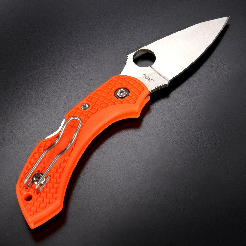 Spyderco 折りたたみナイフ ドラゴンフライ2 ザイテル [ オレンジ ] スパイダルコ 折り畳みナイフ フォルダー フォールディングナイフ ホールディングナイフ 折り畳み式ナイフ 折りたたみ式ナイフ通販格安セール情報　楽天　通販