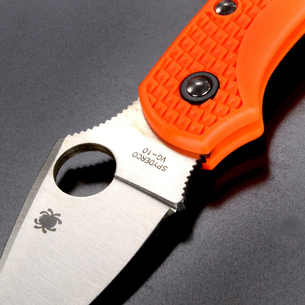 Spyderco 折りたたみナイフ ドラゴンフライ2 ザイテル [ オレンジ ] スパイダルコ 折り畳みナイフ フォルダー フォールディングナイフ ホールディングナイフ 折り畳み式ナイフ 折りたたみ式ナイフ通販格安セール情報　楽天　通販