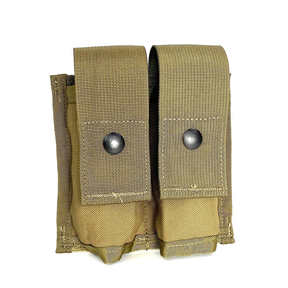米軍放出品 グレネードポーチ MOLLE II 40mm ダブル コヨーテ 米軍サープラス 米軍実物 米軍払い下げ品 アメリカ軍 アーミー 手榴弾入れ 手榴弾ケース 手榴弾袋 手榴弾収納ポーチ グレネード入れ 手りゅう弾入れ 手りゅう弾ケース 手りゅう弾ポーチ ミリタリーサープラス